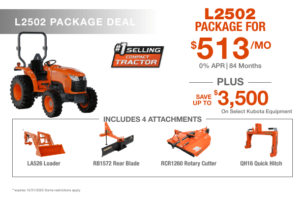 L2502 TRACTOR PACKAGE